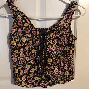 Floral crop top!